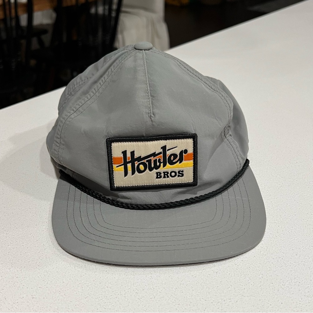 Howler Brothers gray hat. Excellent condition.